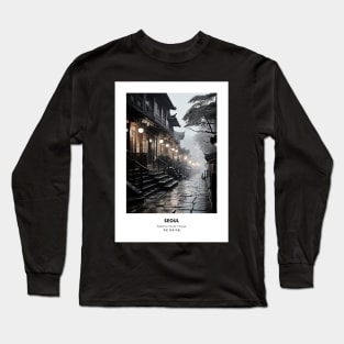 Modern Seoul Photography Set Long Sleeve T-Shirt